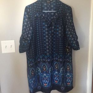 NWT Patterned dress
